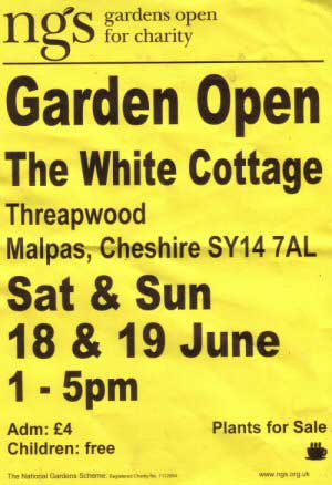 Gardens Open for Charity